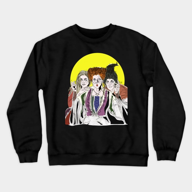 Hello Salem Crewneck Sweatshirt by annijyn